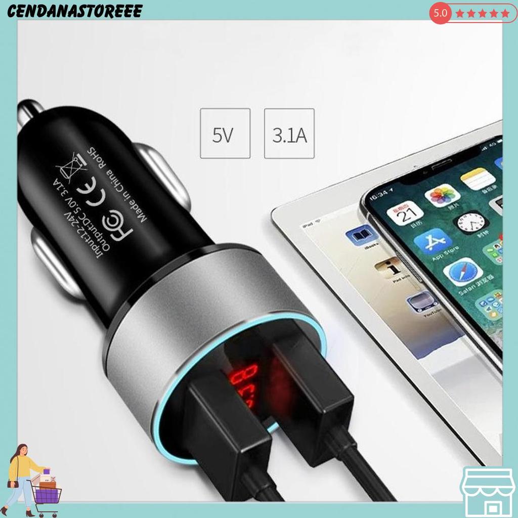 Ottoid Charger Mobil Fast Charging Charger 2 In 1 Fast Charging Charger Mobil Charger Motor Nmax Cha