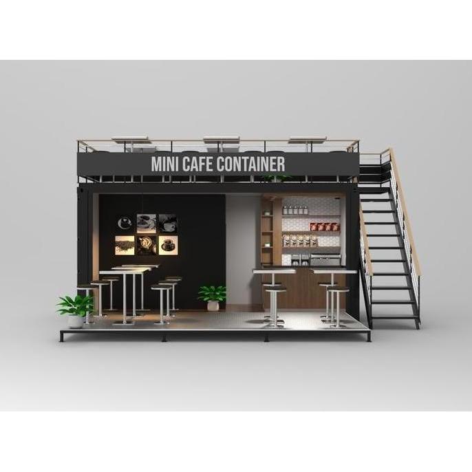 Terlaris Booth Container / Booth Double Deck / Mni Cafe
