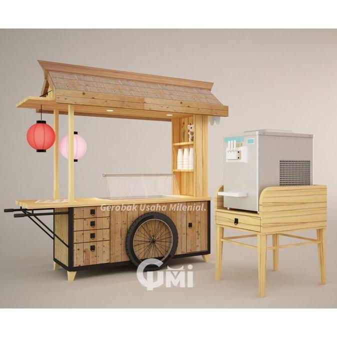 Terlaris Gerobak Booth Model Kekinian - Gerobak Minuman Terbaru
