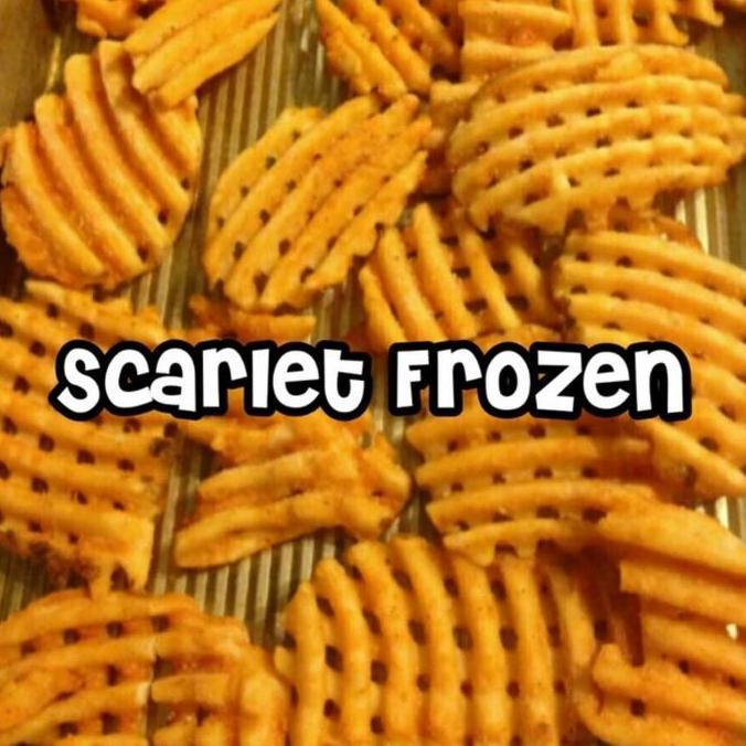 Mccain Waffle Fries Criss Cut French Fries Kentang Goreng Waffle 2 Kg