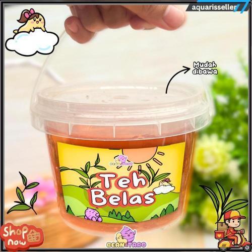 Teh Belas Slime By Slime Bintaro || Slime 500 Ml || Slime Pake Batu Es || Es Teh Slime || Slime Minu