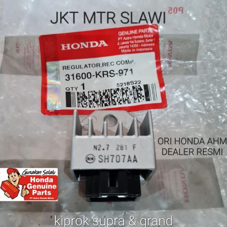 READY STOCK 31600-KRS-971 REGULATOR KIPROK SUPRA X GRAND REVO 100 SUPRA FIT LAMA FIT NEW GL PRO GL M