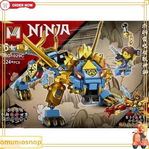 Obm99144 - Mainan Balok Susun Bricks Blocks Ninja Dragon Zane 4In1 Besar Blok Figure Ninja Naga Prod