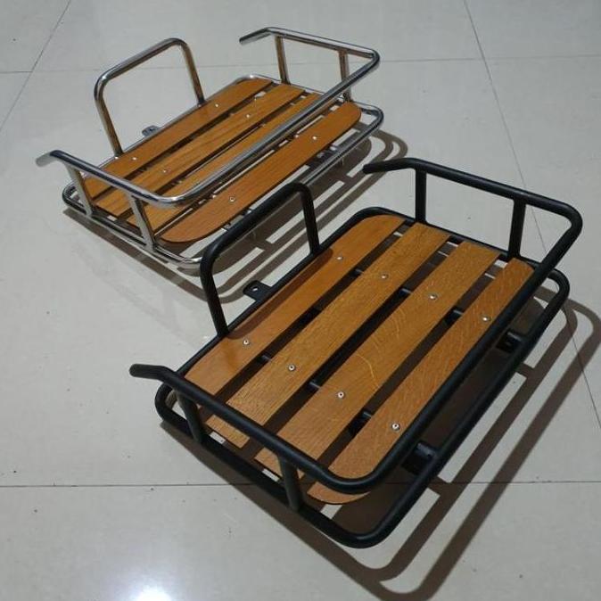 Front Rack Sepeda Model Classic Vintage Custom / Rak Keranjang Depan