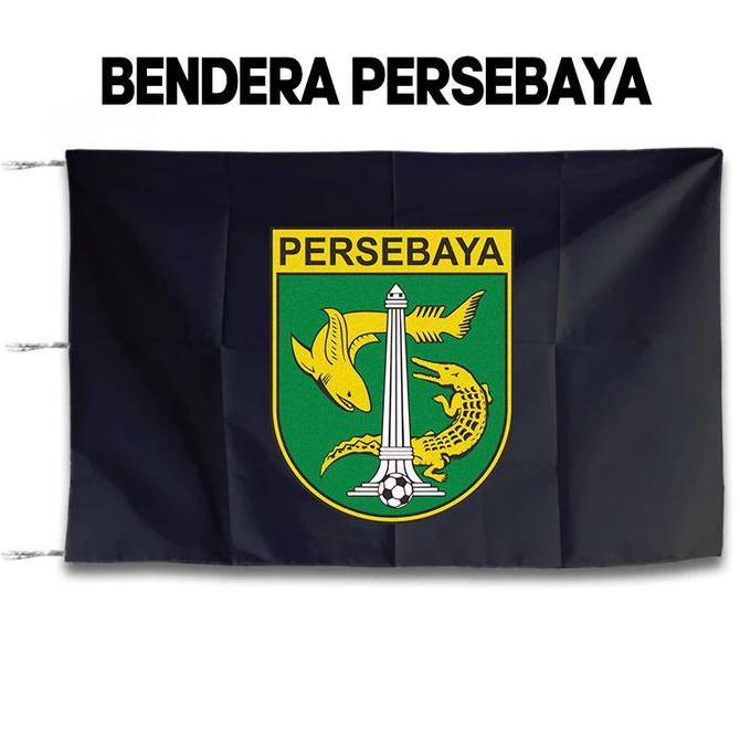 Bendera Persebaya / Persebaya Wani - Warna Hitam