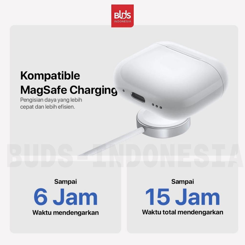 HOT BUDS TWS Pods Gen4 Earphone Bluetooth Headset Bluetooth Wireless Earbuds Super Bass dengan Audio