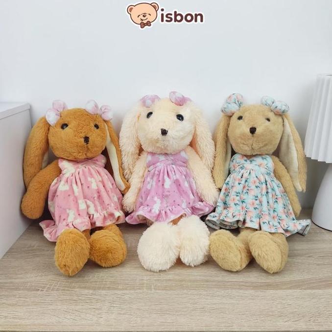 Boneka Kelinci Istana Boneka Rabbit Taiwan bunny animal plush berbulu cantik SNI