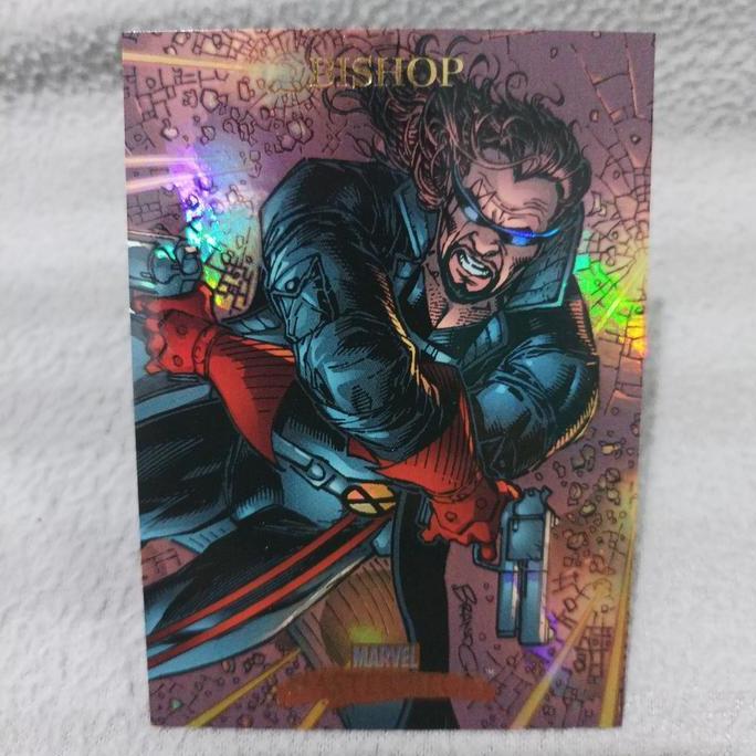 Fleer marvel masterpieces 2007 bishop foil