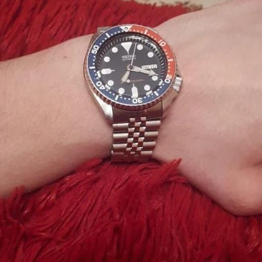 22mm Seiko SKX-007 SKX-009 Jubilee Strap Tali Jam Rantai Seiko