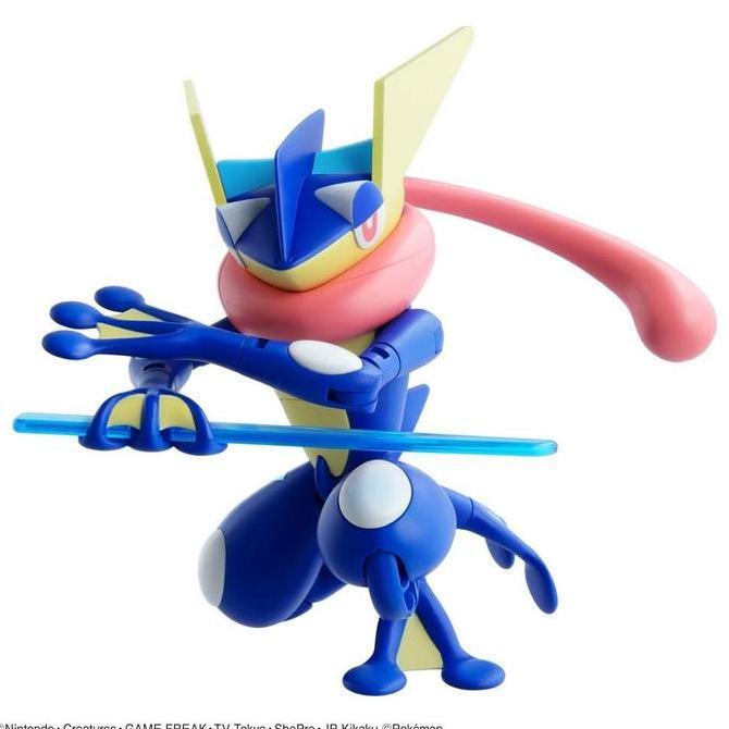 Ready stock Pokemon Plamo Collection Select Series 47 Greninja