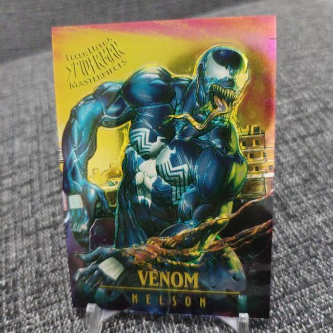Fleer ultra spiderman masterpieces 1995 venom (nelson)