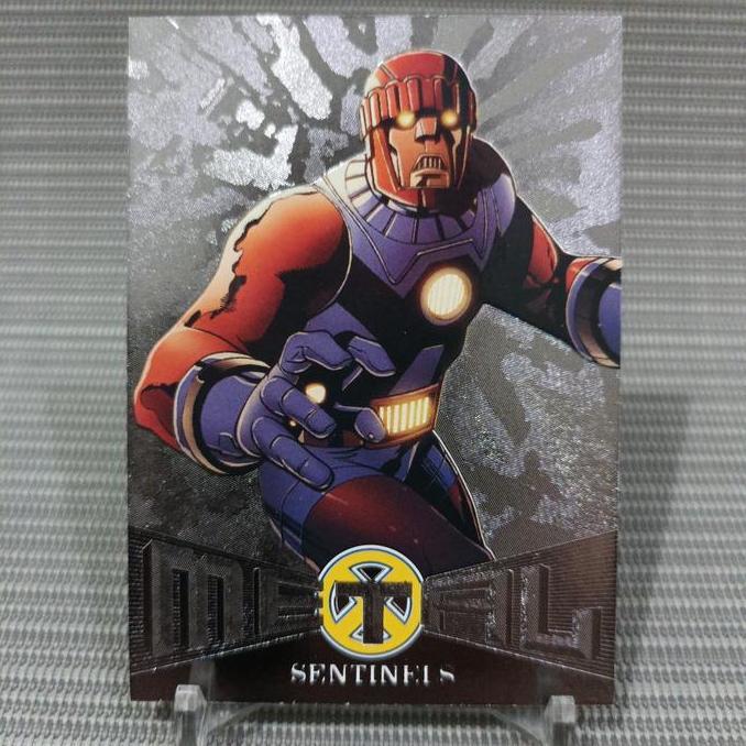 Fleer ultra X-men 2018 metal blasters sentinels (thick card)