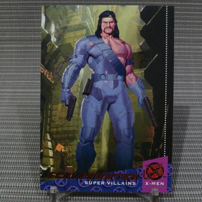 Fleer ultra X-men 2018 scalphunter (thick card)