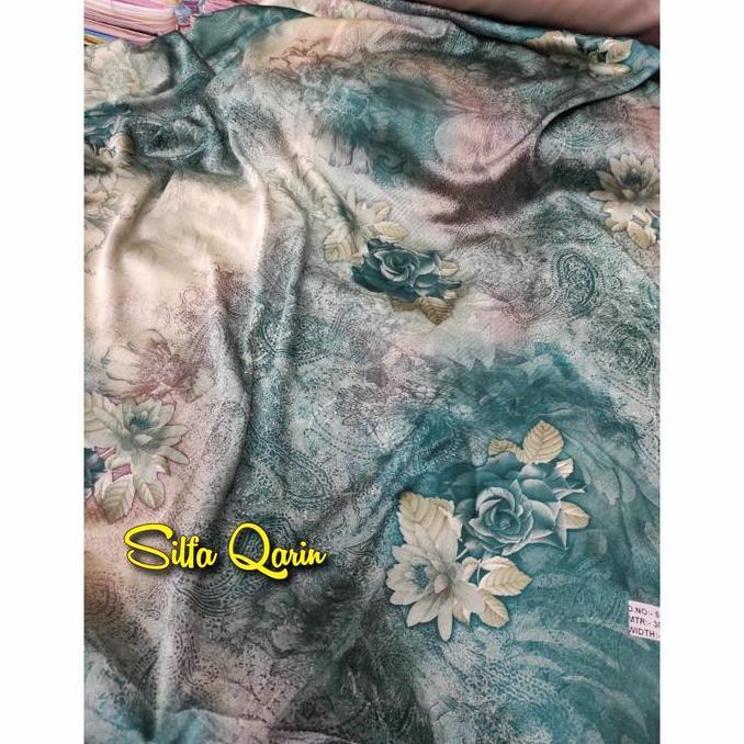 kain jaguar silk sutra / bahan silk jaguar sutra / kain gamis, dress