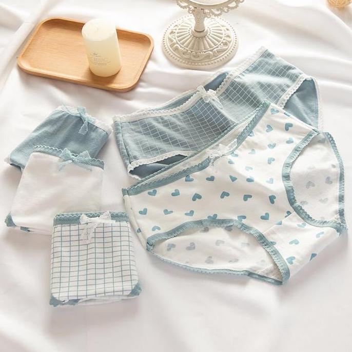 CD1089 CELANA DALAM WANITA BAHAN KATUN CD WANITA JEPANG MOTIF LUCU COD
