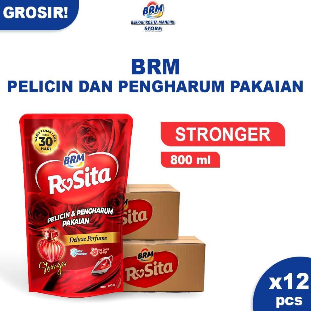 NEW Paket Usaha; Grosir Parfum Laundry Mawar : BRM Medan : Kemasan Refill isi ulang 800 ml Dus Isi 1