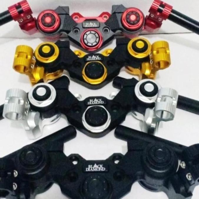 // STANG JEPIT PCX 160 / PCX 150 ADJUSTABLE BLACK DIAMOND ORIGINAL ''