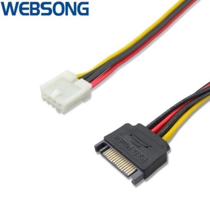 gomeya44 - kabel power sata to 4pin floppy high quality websong