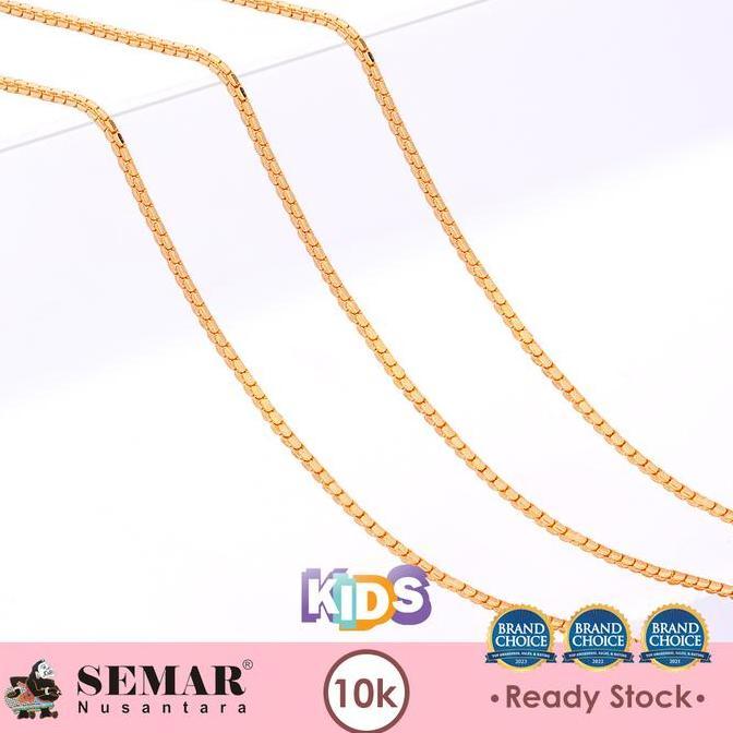 warhan_pik - kalung emas anak santa polos gold 10k semar nusantara