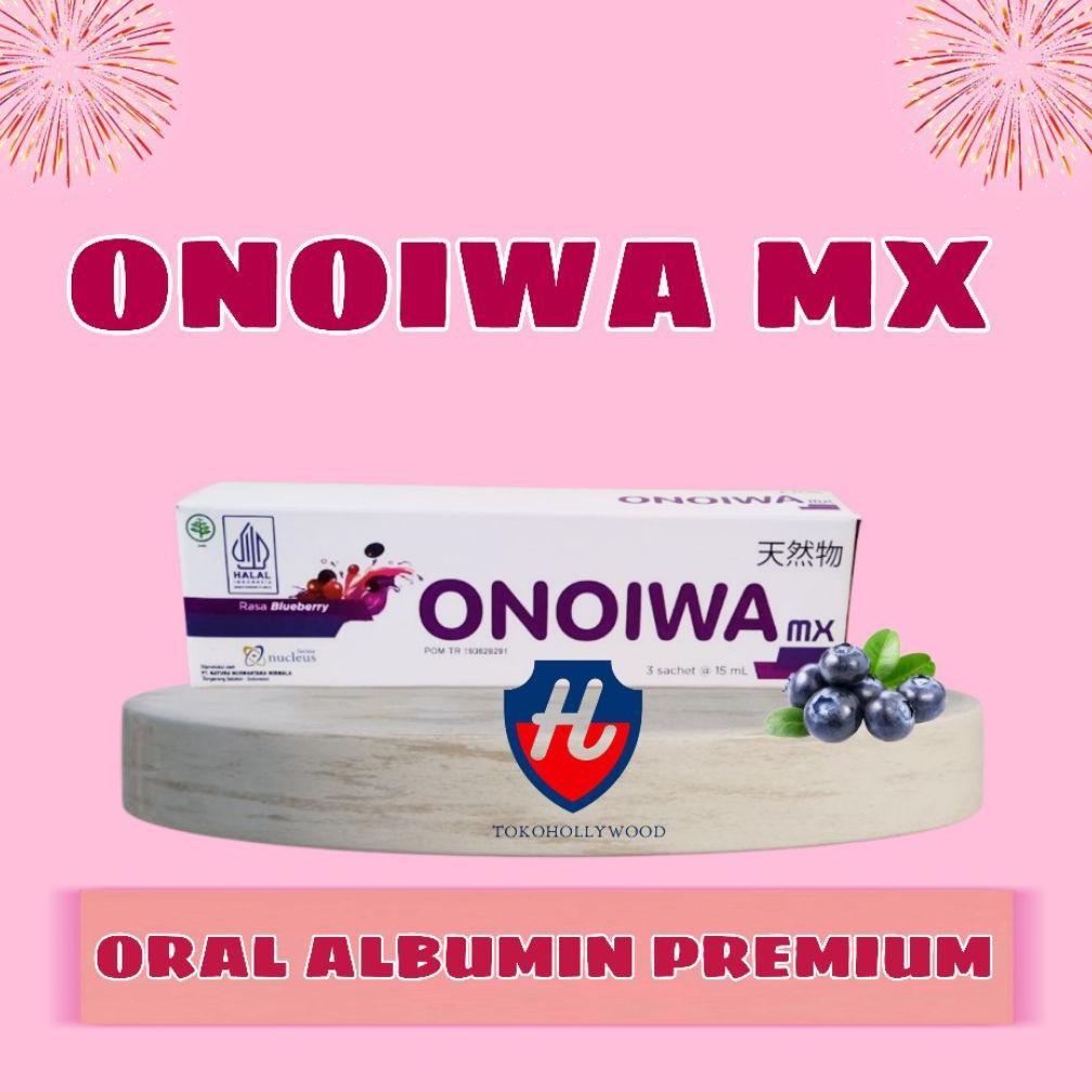 Onoiwa Mx Super Albumin Ikan Gabus Box 3 Sachet
