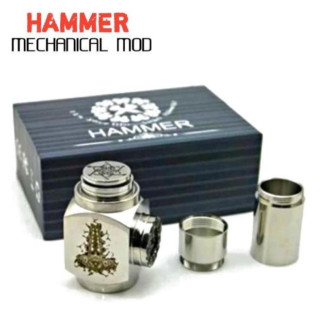 Hammer Mechanical Mod | Body Kit | Rebuildable Tank Atomizer Plus Special Price Terbaik