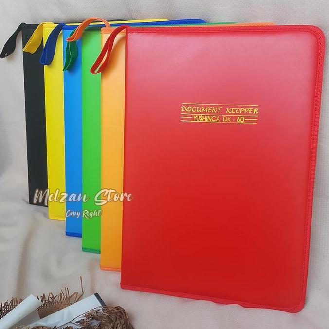 Newsave- Dokumen Keeper Resleting Anti Air 60 Lembar / Dokumen / Ijazah / Resleting / Dokumen Keeper