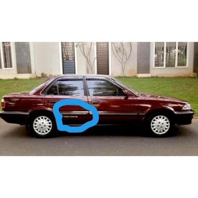 jaytokosip- 2PCS STICKER PINTU COROLLA TWINCAM AE92 EE90 (BUKAN CUTTING STICKER) Diskon