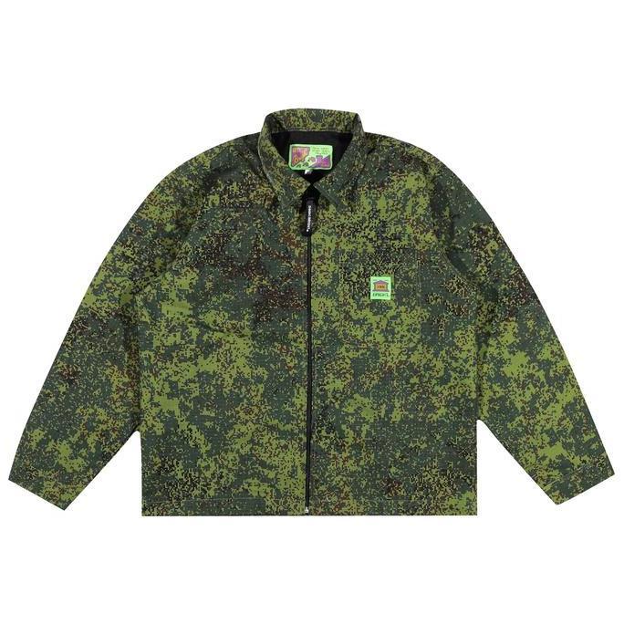 Bless- Shining Brht Work Jacket - Camo