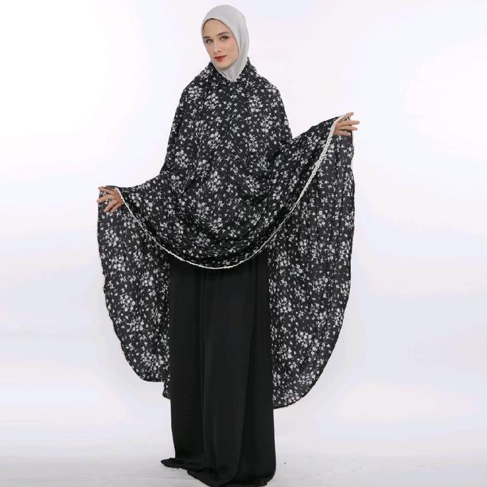 Mukena 2in1 Mumbai Silk Traveling by Poeti JS