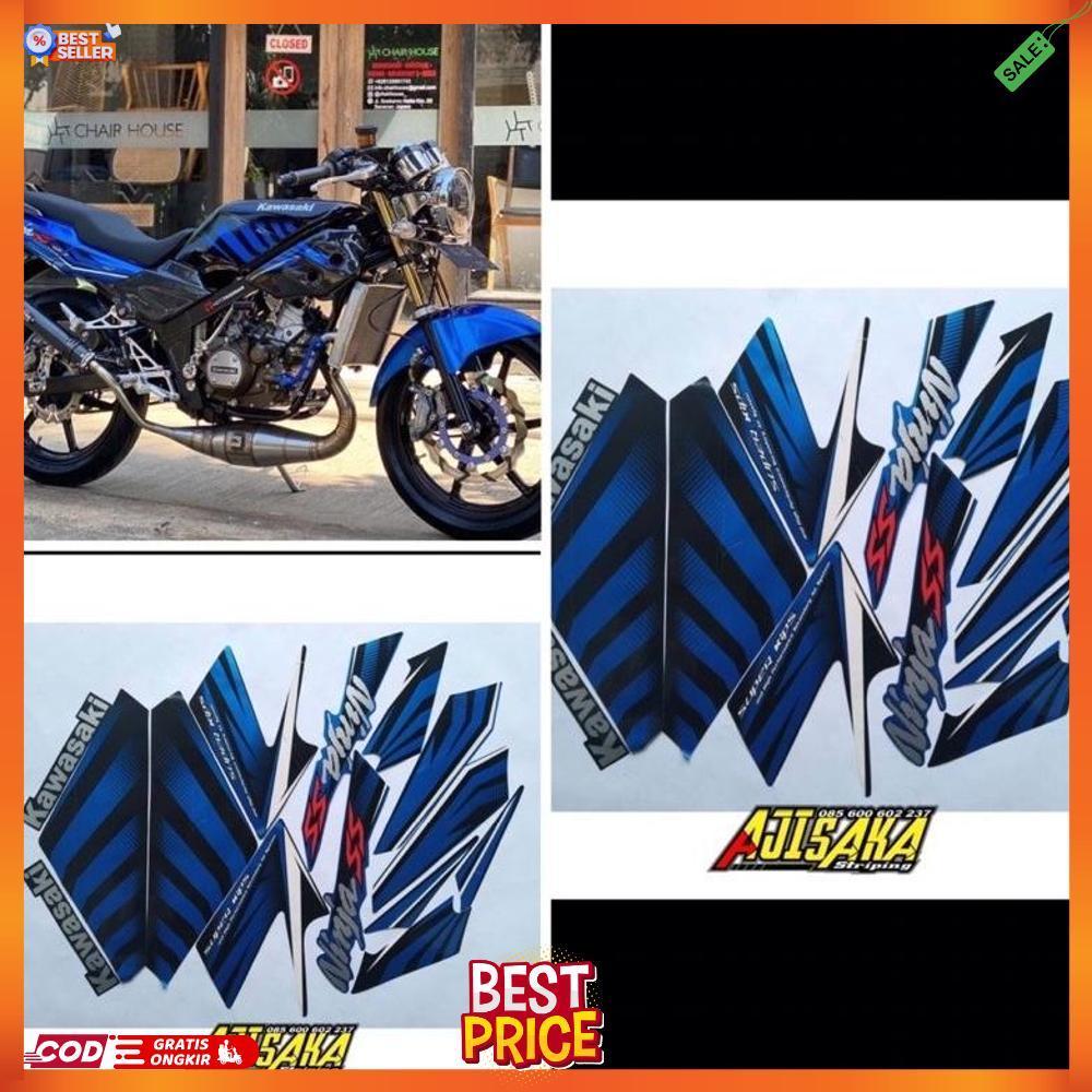 Stiker Ninja Ss 2013 Biru / Striping Ninja Ss 2013 Biru / Striping Stiker Lis Les Kawasaki Ninja Ss 