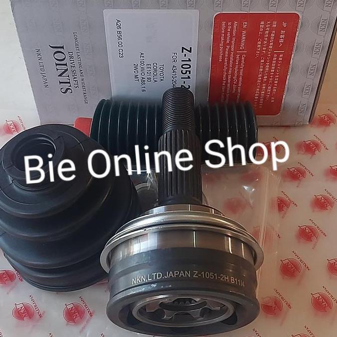 TERBARU - CV JOINT LUAR KOKEL LUAR COROLLA TWINCAM GREAT COROLLA SOLUNA