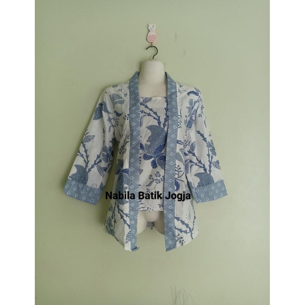garansi blus batik model kebaya kutubaru / kebaya batik katun