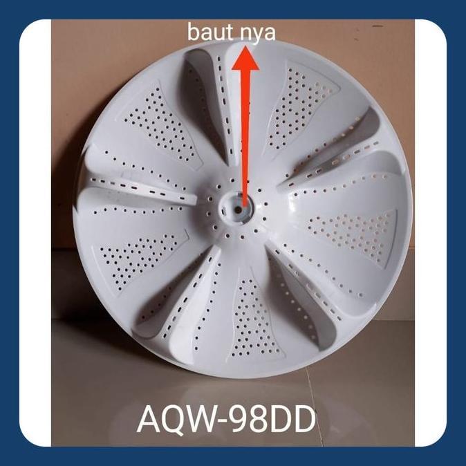 PULSATOR MESIN CUCI AQUA AQW - 98DD , AQW - 99DD , AQW - 910 DD DIAMETER 36CM GIGI 11 HS27