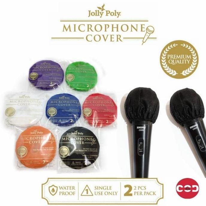 Msu- Sarung Microphone / Cover Mic /Tisu Mic /Busa Mic Karaoke Bagus