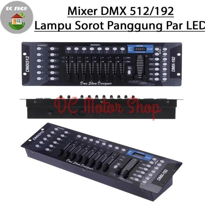 Msu- Mixer Lhting Dmx 512/192 Dmx192 Dmx Controller Lampu Panggung Redsun