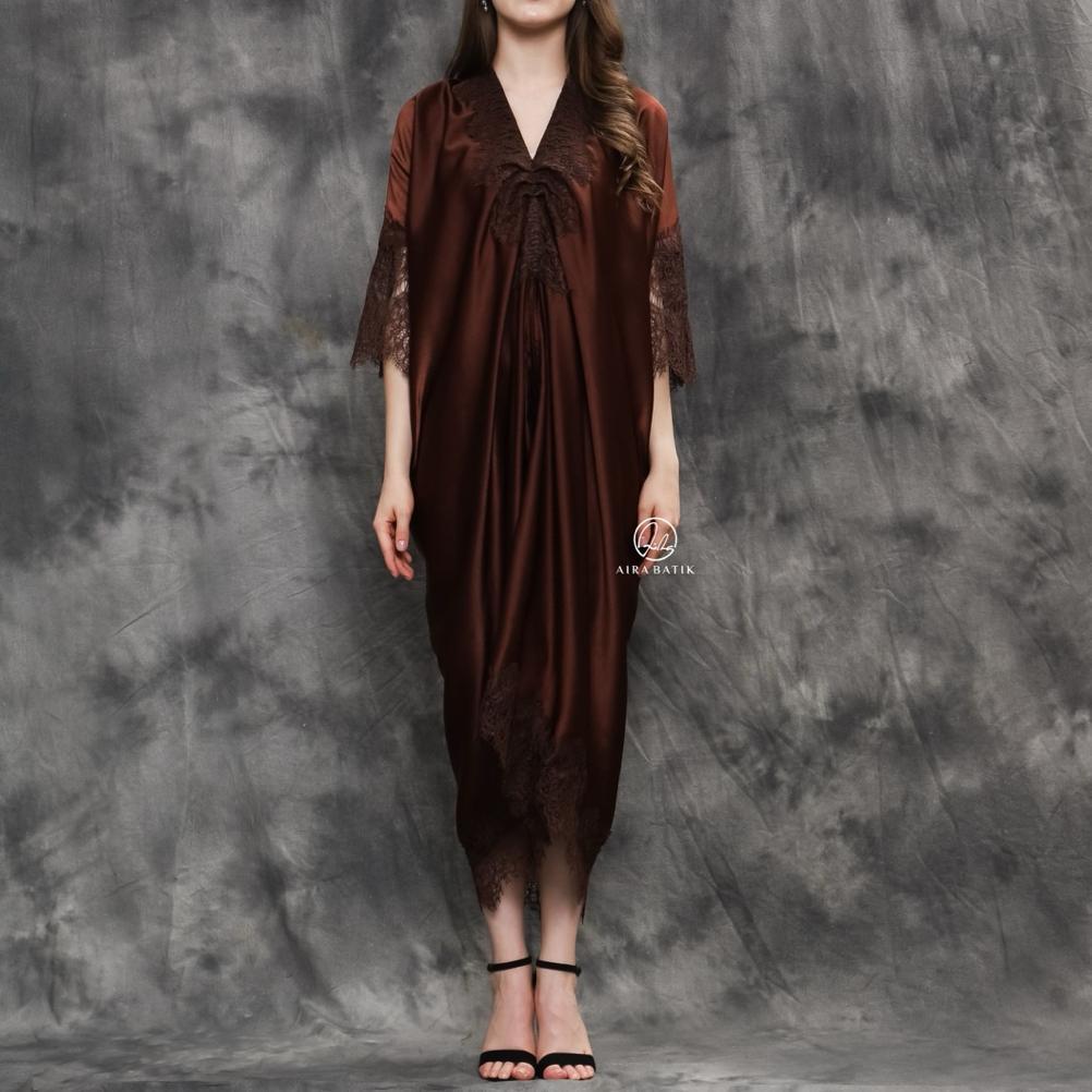 BESTPROMO AIRA BATIK - Anggia Kaftan Silk Polos