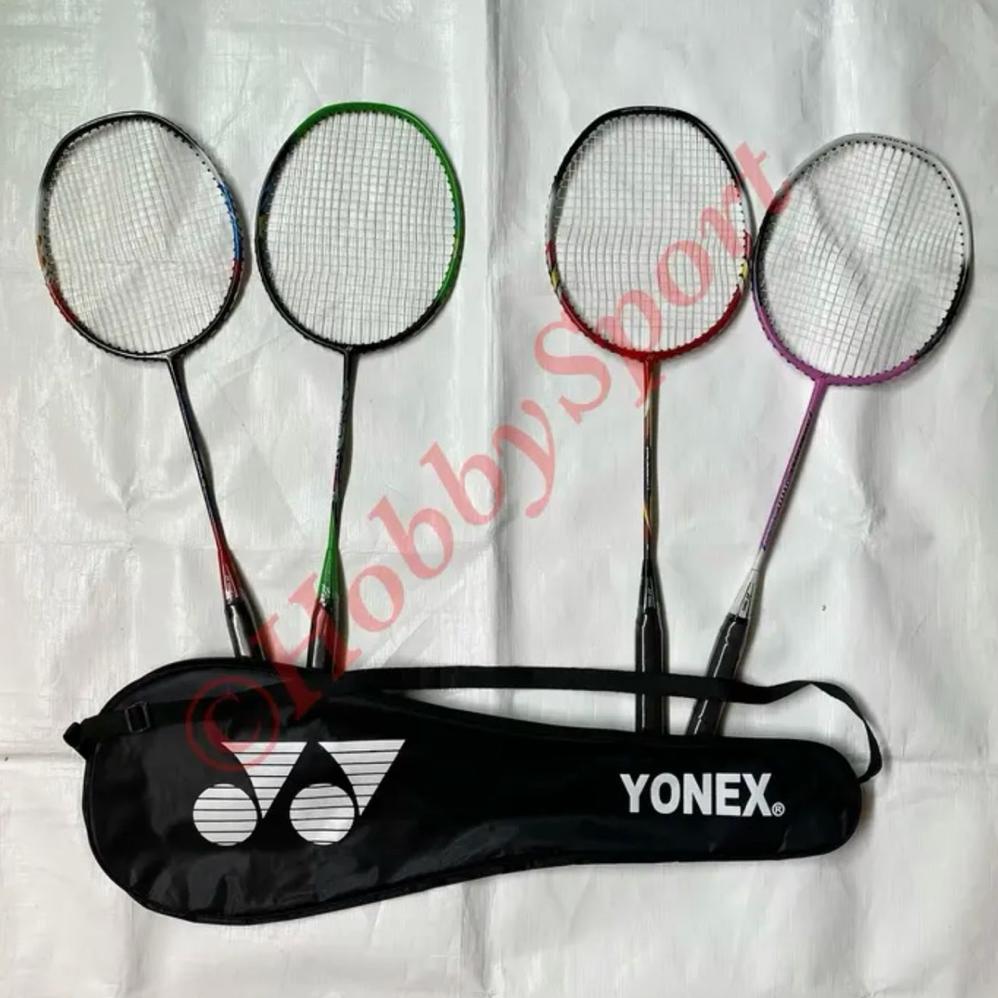 New Deals Raket Badminton Psg-A1 Sepasang Racket Bulu Tangkis Reket Bulutangkis