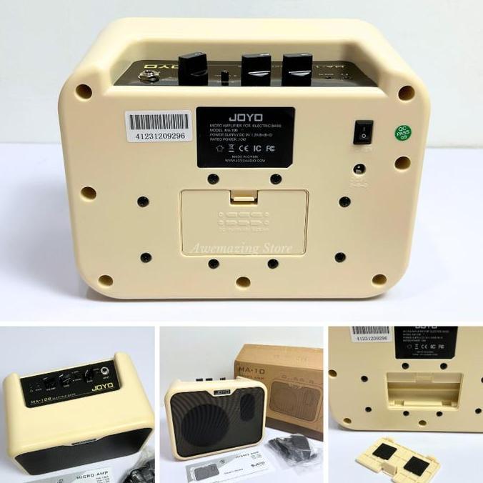 JOYO MA-10B PORTABLE BASS AMP / AMPLIFIER BASS DENGAN SPEAKER