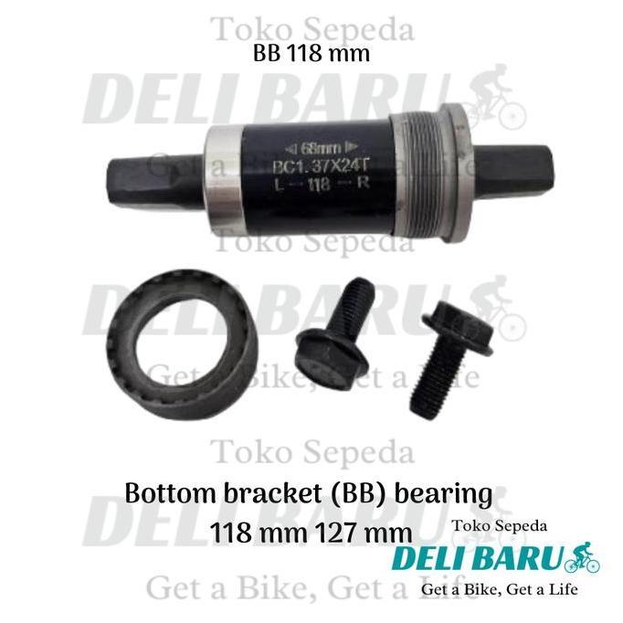Buttom bracket BB bearing 118 mm 127 mm sepeda lipat federal MTB