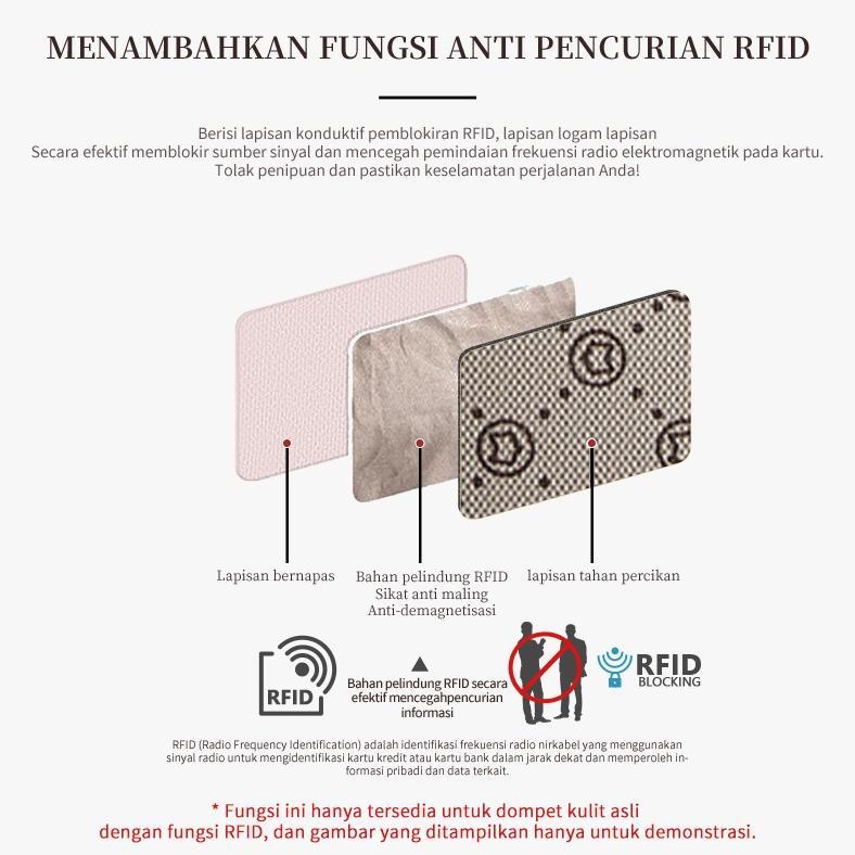 Terlaris Foxer Dompet Wanita Dompet Panjang Wanita Dompet Koin