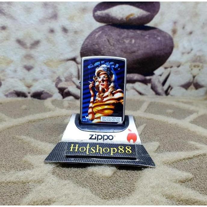 Zippo Original Camel Lady Shadow Costumize
