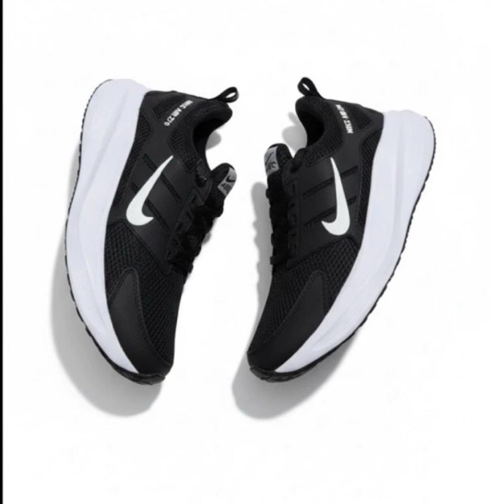 Grade Ori Sepatu Sekolah  Sepatu Anak Snaekers Casual Running Sporty Hitam Putih Cewek Cowok Terbaru