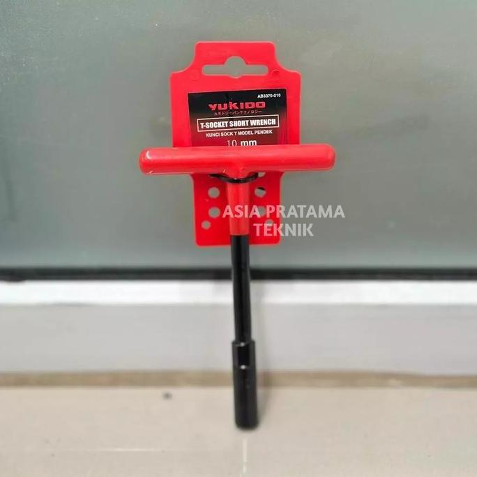Kunci T Mini lapis karet Pendek CR-V 10 mm Yukido