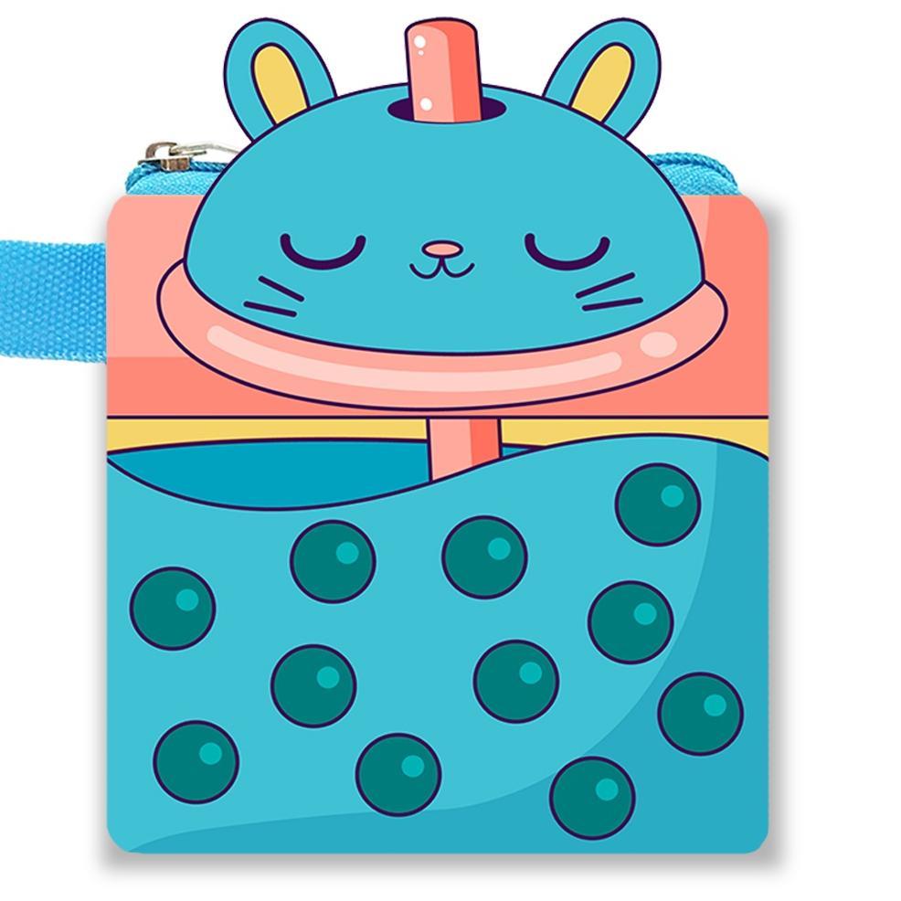Unik Boba Cup Dompet 3D Karakter Dompet Anak Dompet Suvenir Mini Wallet Tas