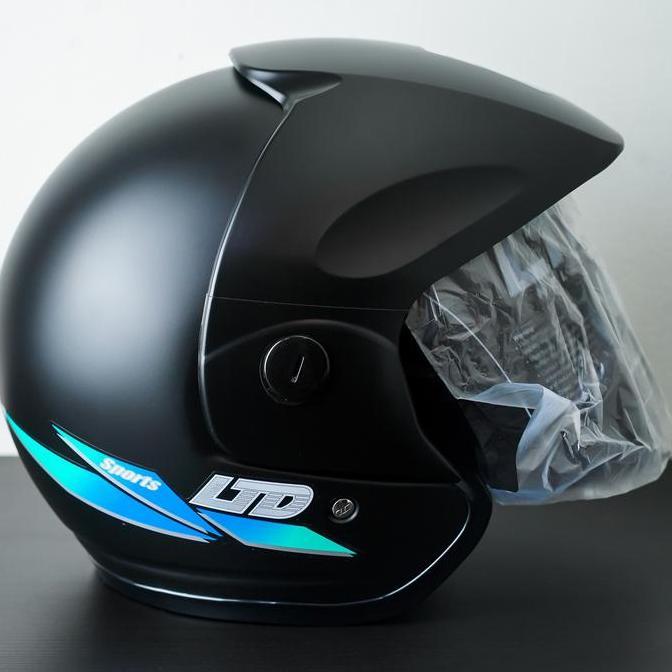 Helm LTD Sport Sports Original Import Made in Malaysia SNI ISO Helmet Pelindung Kepala Kaca Visor Hi