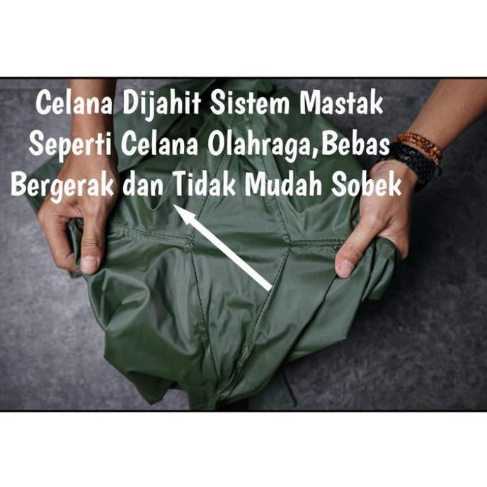 COD JAS HUJAN, RAINCOAT Pria dan Wanita Dewasa By GNA Anti Rembes With Flashlight S viral xl