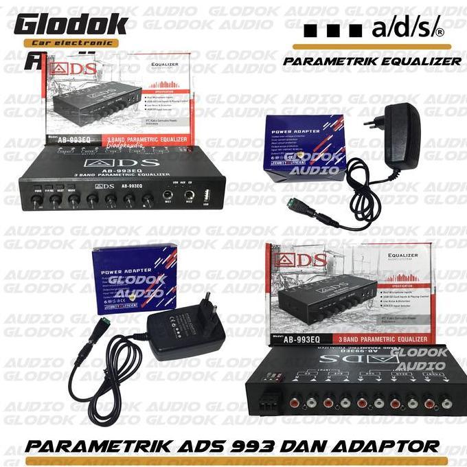 Parametrik / Priem ADS AB 993 EQ Parametrik Equalizer Usb BLUETOOTH Amplifier Adaptor Mixer