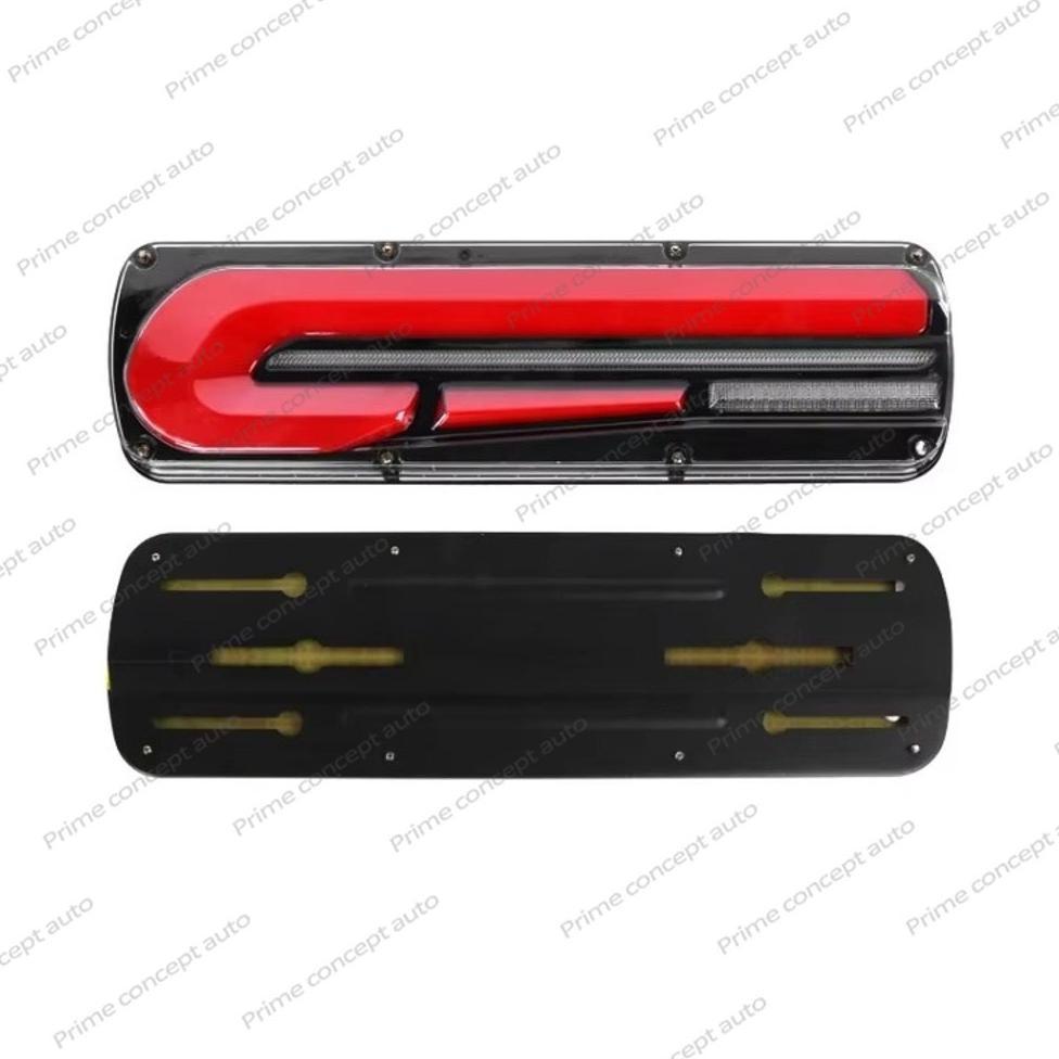 Lampu StopLamp Truk 24 Volt BMW Stop Lamp Rem Belakang Truk CANTER GIGA TRONTON 32cm 12v