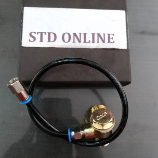 Check valve with selang pu kompresor valve chek kompresor otomatis