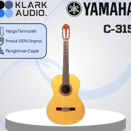Yamaha C315 C315 C 315 Gitar Akustik Gitar Acoustic Natural Garansi Resmi
